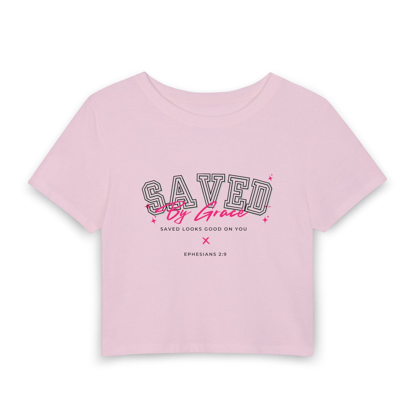 Saved by Grace Christian Baby Tee